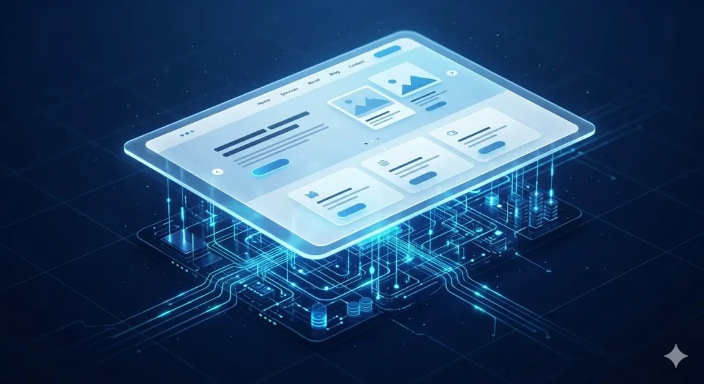 website trust design system architecture visualization