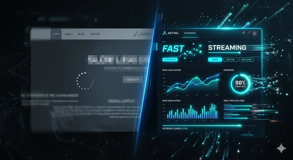 slow vs fast website performance impact on user behavior