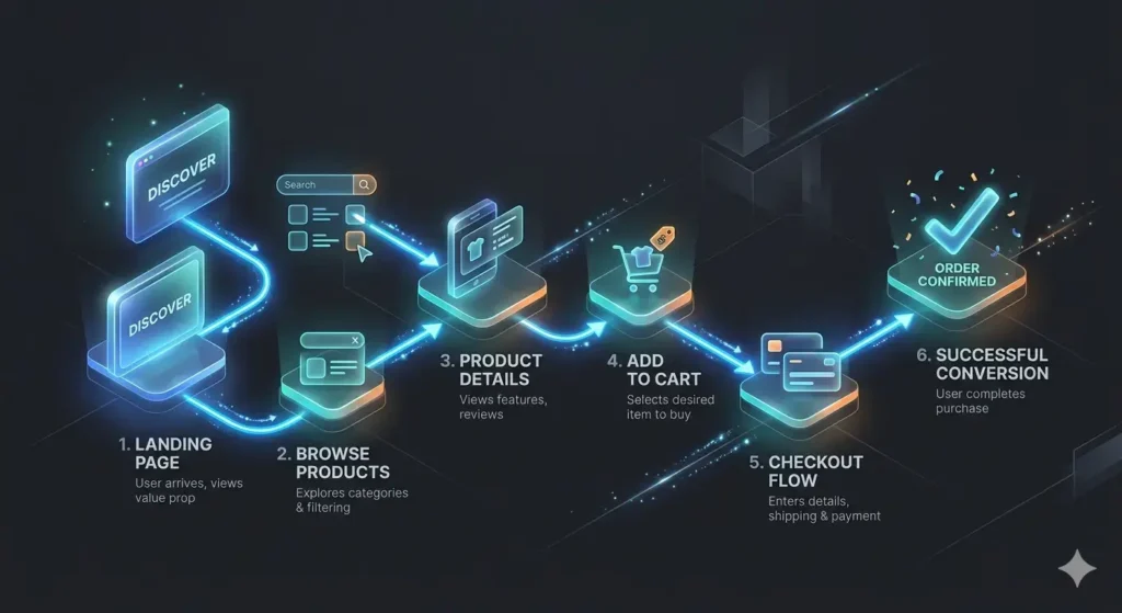 automated user journey flow system