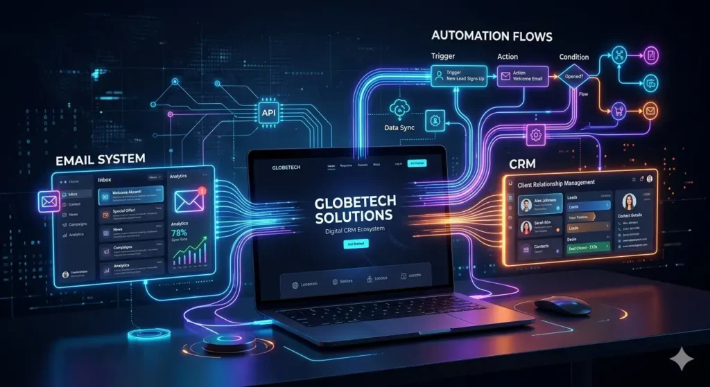 website automation system